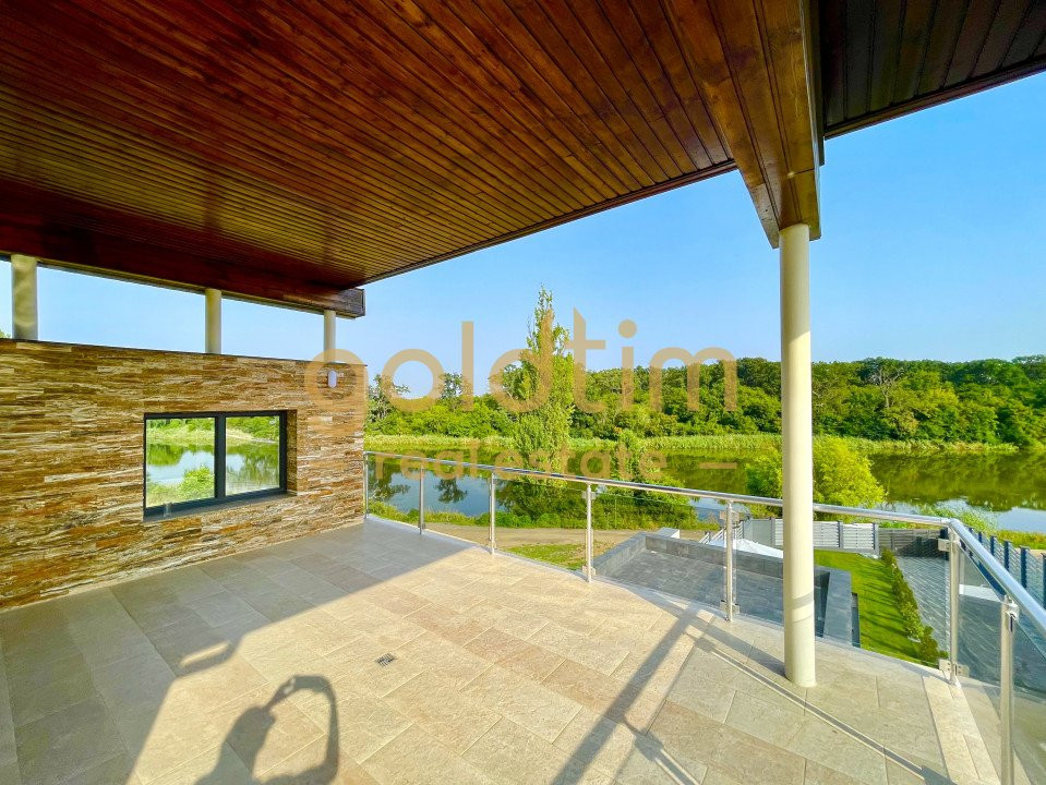 NOU/VILA INDIVIDUALA CU PRIVELISTE LAC/PISCINA/POTRIVITA EVENIMENTE/GRADINITA