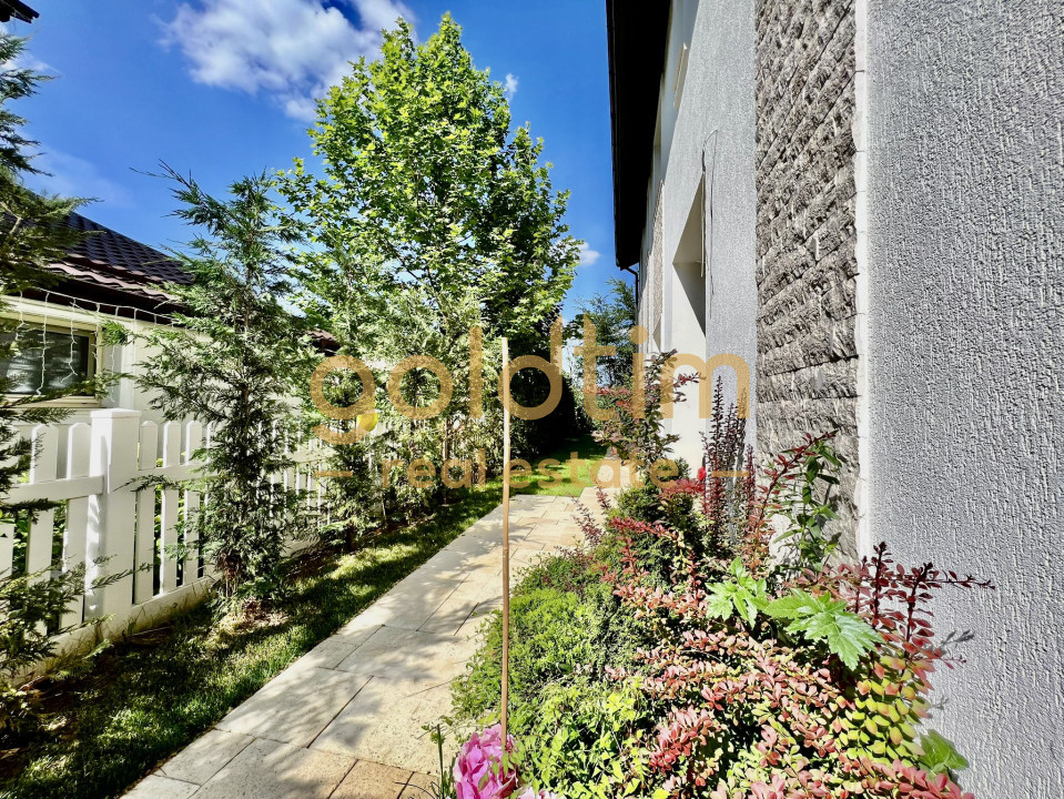 SUPERB/ DUPLEX/MOBILATA SI UTILATA/GRADINA MATURA/ COMPLEX SECURIZAT 