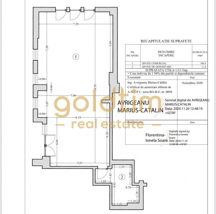 SPATIU COMERCIAL STRADAL/OPEN SPACE/SPATIU DEPOZITARE/5 PARCARI/IANCU NICOLAE