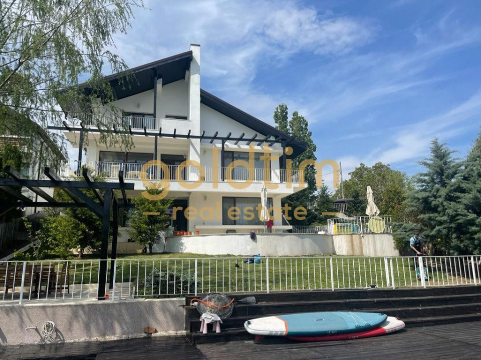 Casă/Vila 7 dormitoare | Snagov | Iesire Lac | Ponton | Piscină