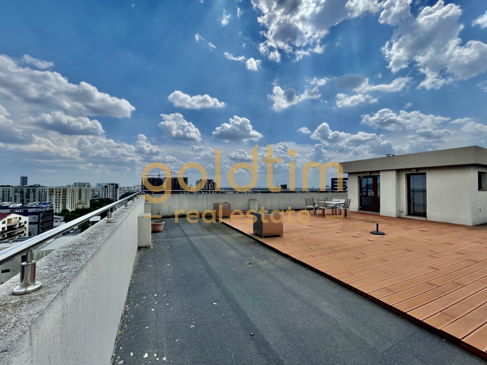 PENTHOUSE CU GARDEN FLOOR/200mp TERASA/DRESSING/ PARCARE/PRIVELISTE SUPERBA