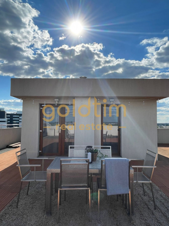 PENTHOUSE CU GARDEN FLOOR/200mp TERASA/DRESSING/ PARCARE/PRIVELISTE SUPERBA