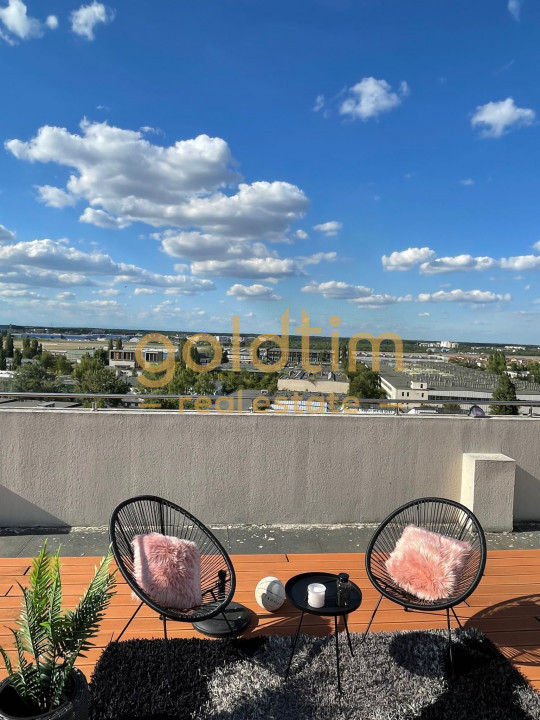 PENTHOUSE CU GARDEN FLOOR/200mp TERASA/DRESSING/ PARCARE/PRIVELISTE SUPERBA