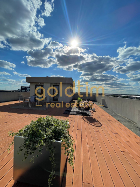 PENTHOUSE CU GARDEN FLOOR/200mp TERASA/DRESSING/ PARCARE/PRIVELISTE SUPERBA