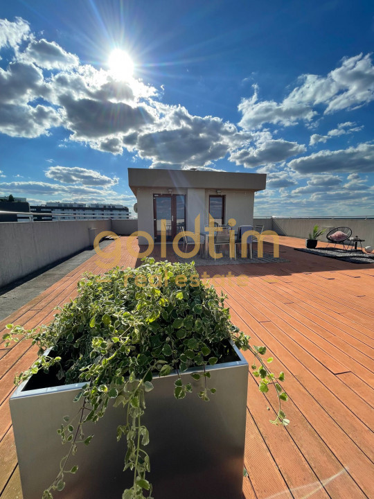 PENTHOUSE CU GARDEN FLOOR/200mp TERASA/DRESSING/ PARCARE/PRIVELISTE SUPERBA