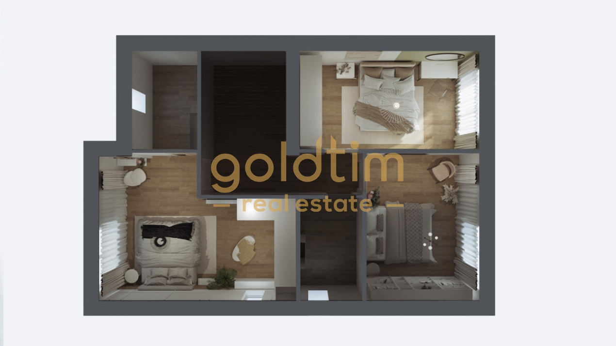 NOU/ SUPERB/ PRIMA INCHIRIERE/CURTE 50 MP/ 2 LOCURI DE PARCARE