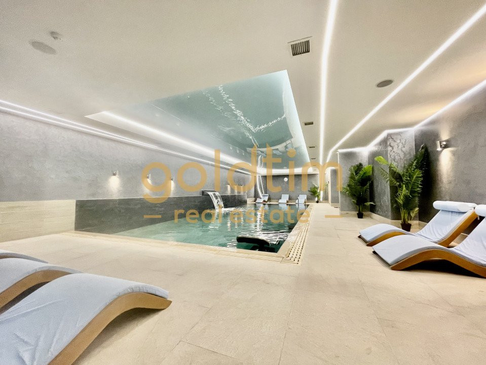 NOU/ COMPLEX CU PISCINA SI GYM/ GRADINA 30 mp