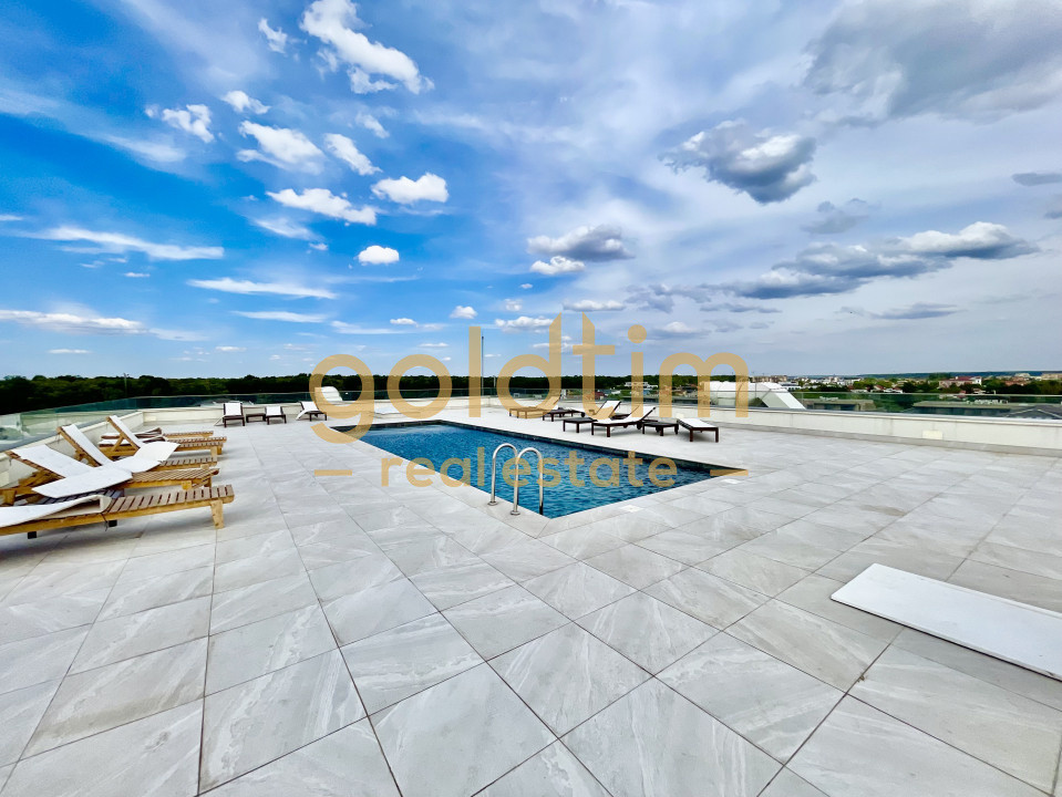 NOU/ SUPERB/ PARCARE SUBTERANA/ ANSAMBLU CU PISCINA SI GYM/ SPATIUDE JOACA COPII