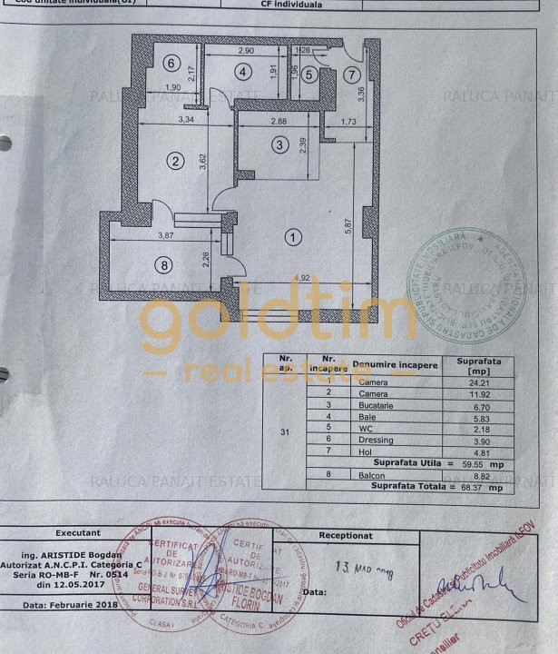 NEW/LUXURY DESIGN/SUPER VIEW/READY TO MOVE/2 BATH
