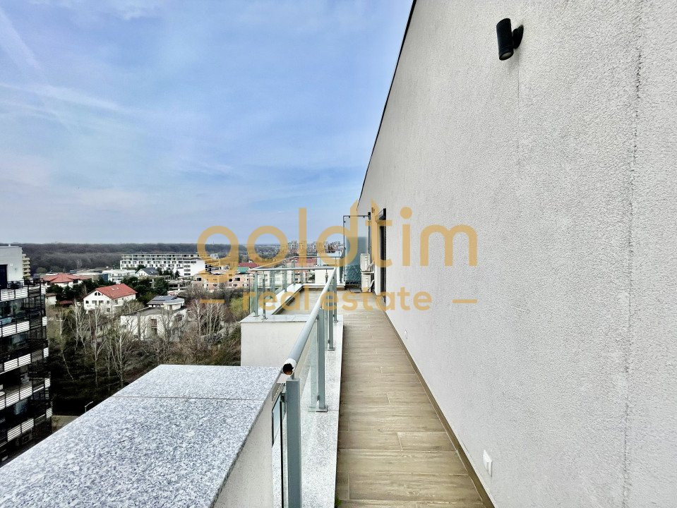 SUPERB/PENTHOUSE/ TERASA 80 Mp/ PRIVELISTE/3 LOCURI PARCARE