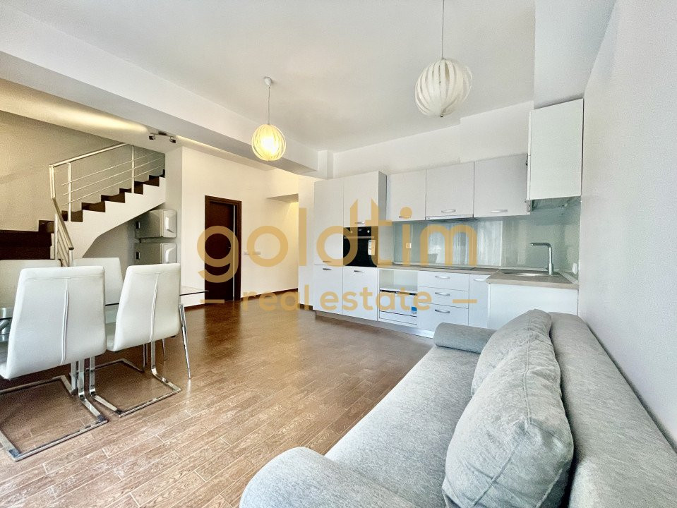 APARTAMENT 2 CAMERE TIP DUPLEX CU GRADINA/ SCARA INTERIOARA/ ZONA LINISTITA