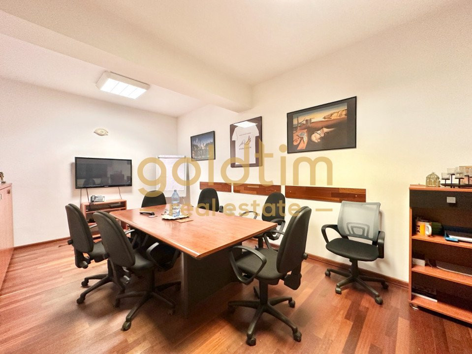 SPATIU BIROURI/ZONA RECEPTIE/5 BIROURI/2 SALI CONFERINTA/BUCATARIE/CASIN-DOMENII