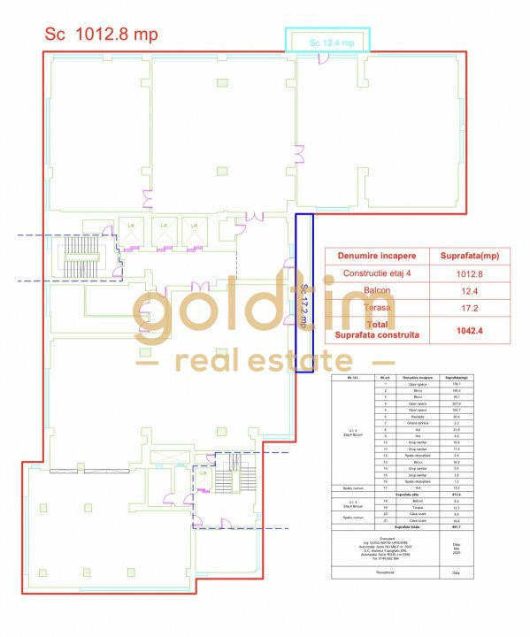 SPATIU BIROURI 510MP/ CLADIRE BIROURI HIGH-END/BARBU VACARESCU/PARCARE SUBTERANA