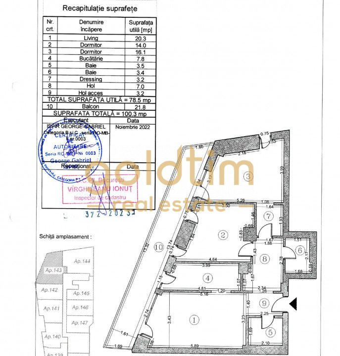 APARTAMENT NOU LUX/COMPLET MOBILAT SI UTILAT/TERASA SUPERB/VEDERE LIBERA/BANEASA