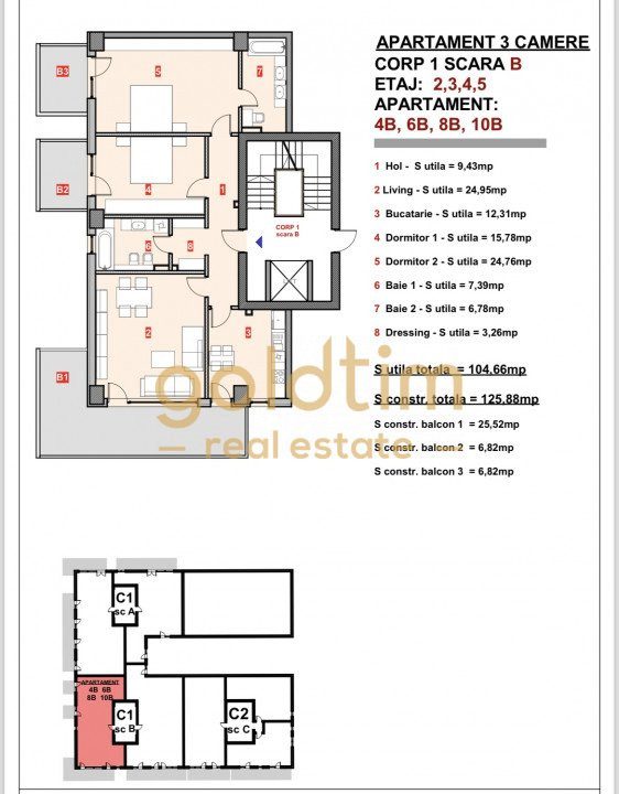 APARTAMENT 3 CAMERE LUX/PROIECT HERASTRAU/2TERASE 40mp/LOCATIE PREMIUM/NORDULUI