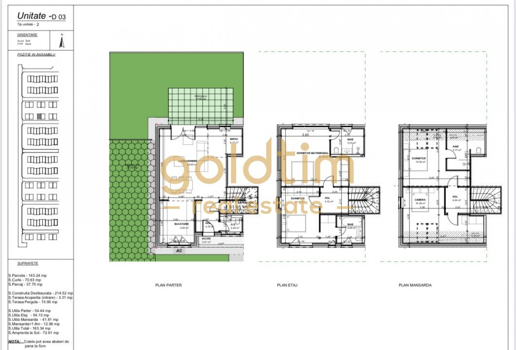 NOU/VANZARE/VILA COMPLEX REZIDENTIAL/MOBILATA/FINISAJE PREMIUM/CURTE 70MP/PIPERA