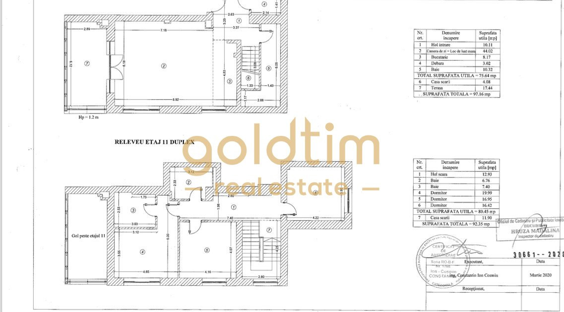 APARTAMENT DUPLEX/SPATII GENEROASE/COMPLEX RESIDENTIAL/TERASA/2PARCARE SUBTERANA