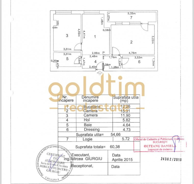 APARTAMENT SUPERB/MOBILAT SI UTILAT/TERASA/PARCARE/N. GRIGORESCU