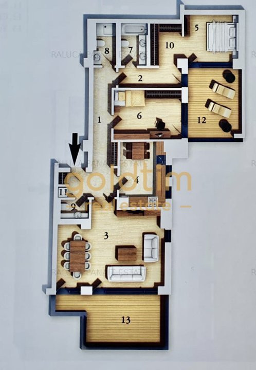 NEW/LUXURY DESIGN 2 TERRACES//2 UNDERGROUND PARKING