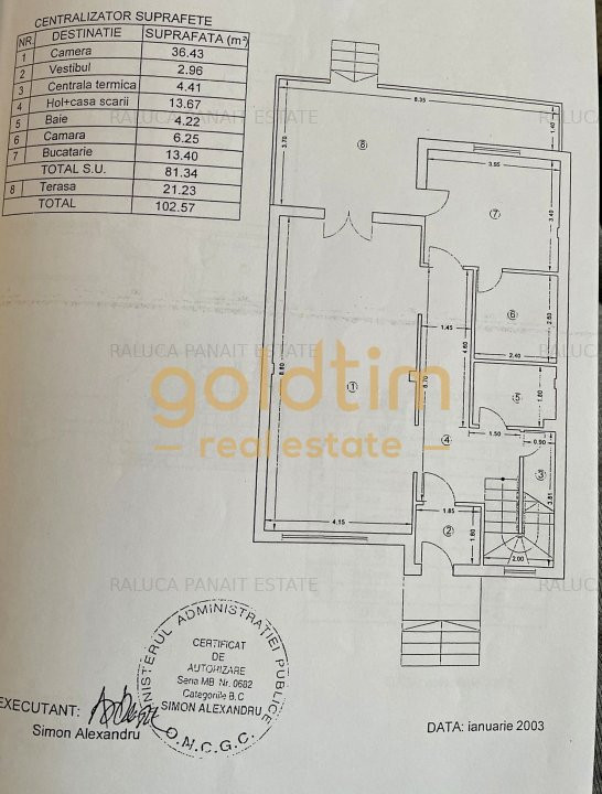 NOU/DUPLEX/RENOVATA INTEGRAL/CURTE LIBERA