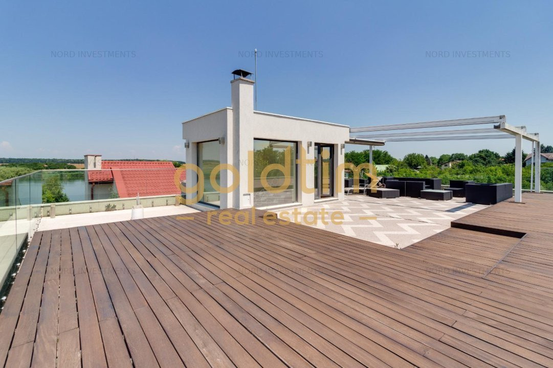 VILA SUPERBA/ TEREN 4700MP/ PISCINA EXTERIOARA/ DESCHIDERE LA LAC 25M