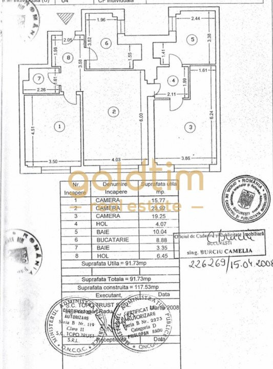 APARTAMENT 3 CAMERE/MOBILAT SI UTILAT/RENOVAT/2 LOCURI PARCARE/HERASTRAU