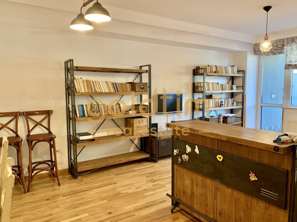 NOU/ MOBILAT SI UTILAT/TERASA GENEROASA/ ZONA LINISTITA