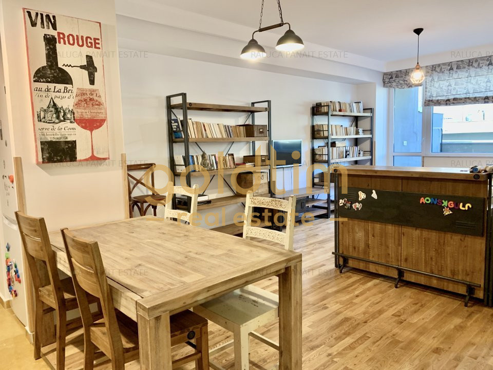 NOU/ MOBILAT SI UTILAT/TERASA GENEROASA/ ZONA LINISTITA