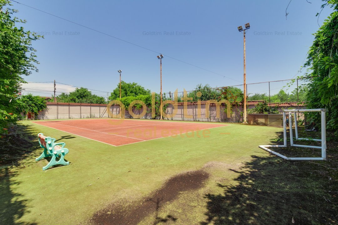 VILA INDIVIDUALA CU DESCHIDERE LA LAC/PISCINA/CURTE 4000MP/TEREN TENIS/IZVORANI