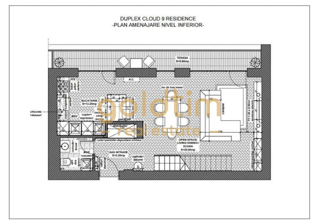CLOUD 9/PENTHOUSE DUPLEX/SPATII GENEROASE/DESIGN UNIC 