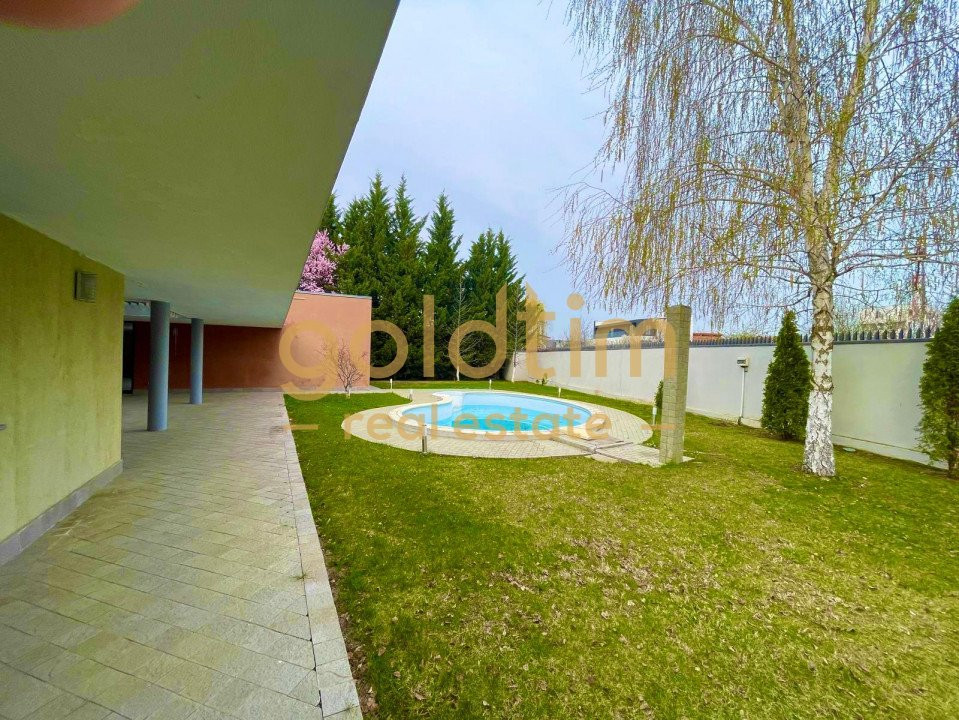 VILA INDIVIDUALA/MINIMALISTA/ANSAMBLU SECURIZAT/PISCINA/PRETABIL BIROURI