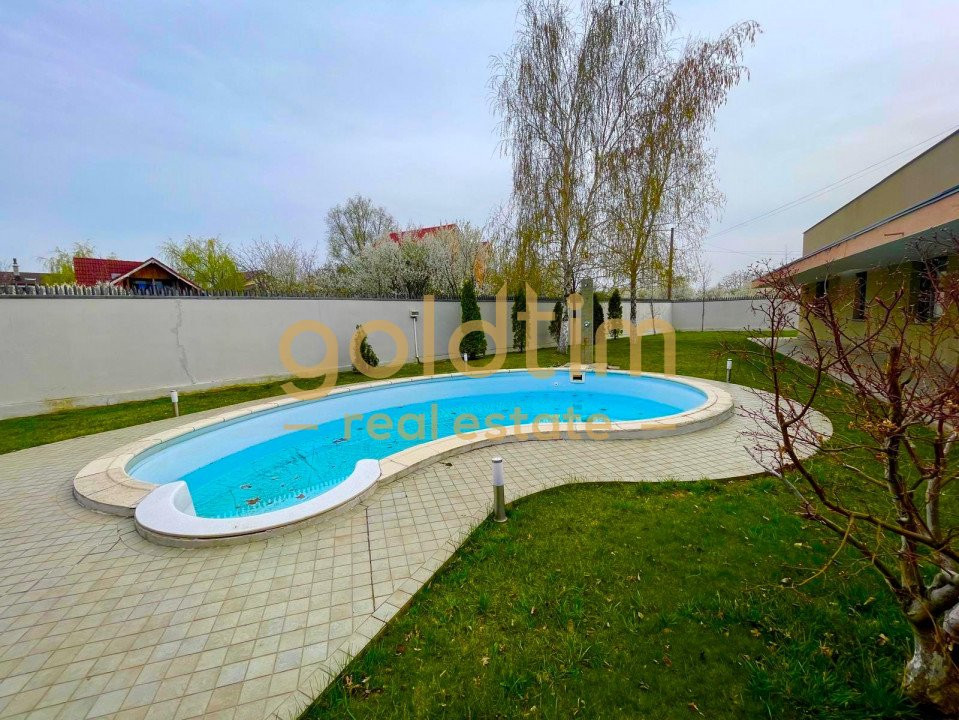 VILA INDIVIDUALA/MINIMALISTA/ANSAMBLU SECURIZAT/PISCINA/PRETABIL BIROURI