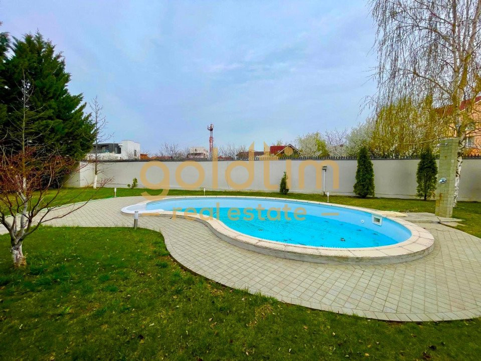 VILA INDIVIDUALA/MINIMALISTA/ANSAMBLU SECURIZAT/PISCINA/PRETABIL BIROURI