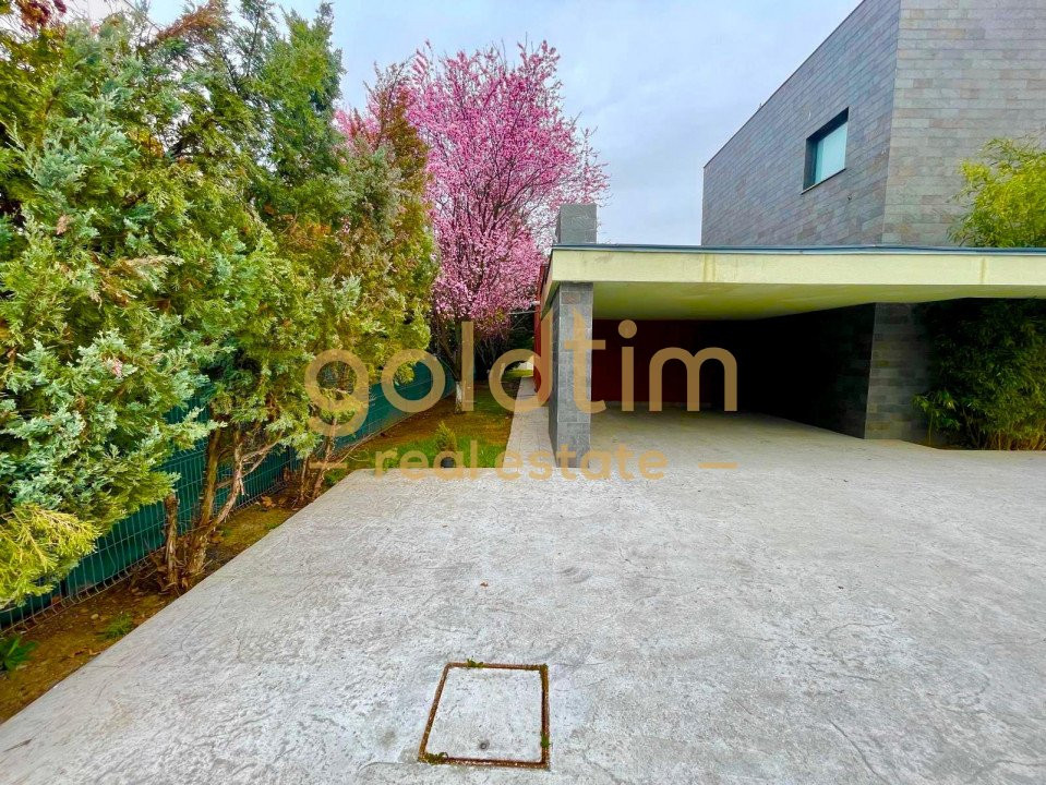 VILA INDIVIDUALA/MINIMALISTA/ANSAMBLU SECURIZAT/PISCINA/PRETABIL BIROURI