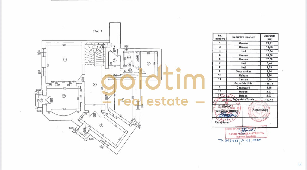 VILA INTERBELICA IMPRESIONANTA/ZONA DE REFERINTA/DOROBANTI/CAPITALE