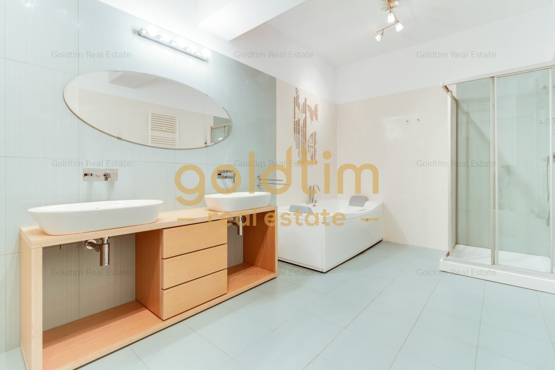 Penthouse spectaculos 4 camere 462mp, terasa,bloc boutique,Soseaua Nordului