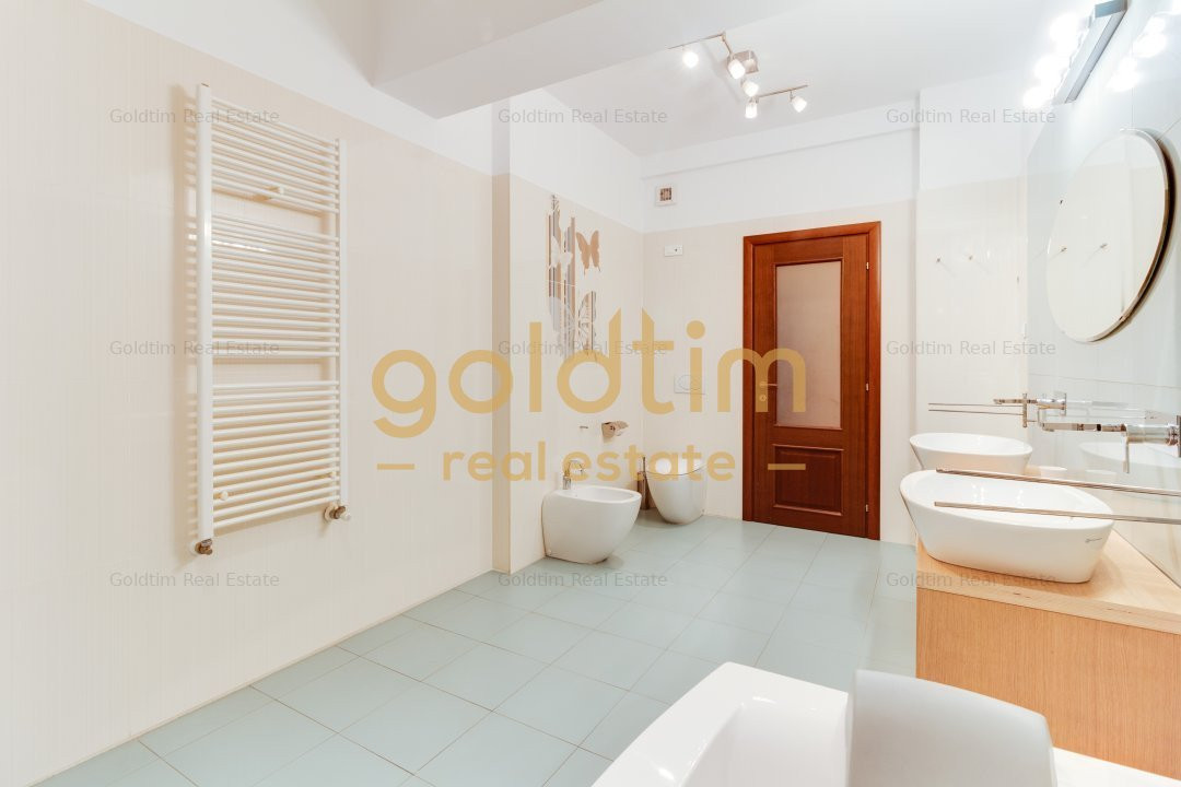 Penthouse spectaculos 4 camere 462mp, terasa,bloc boutique,Soseaua Nordului