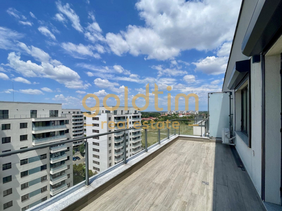 SUPERB/ PENTHOUSE CU TERASA 80 mp/2 LOCURI DE PARCARE