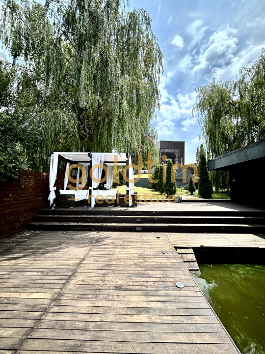 VILA SUPERBA+CASA OASPETI/PISCINA/IESIRE LAC-PONTON/DEBARCADER/GARAJ/SERA/SNAGOV