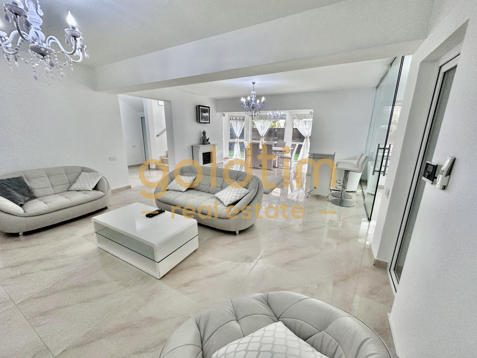 VILA SUPERBA/PIPERA/MOBILATA ȘI UTILATA COMPLET/LUX/LUMINOASA