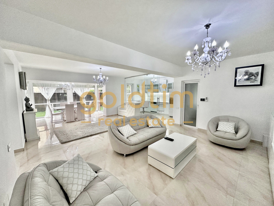 VILA SUPERBA/PIPERA/MOBILATA ȘI UTILATA COMPLET/LUX/LUMINOASA