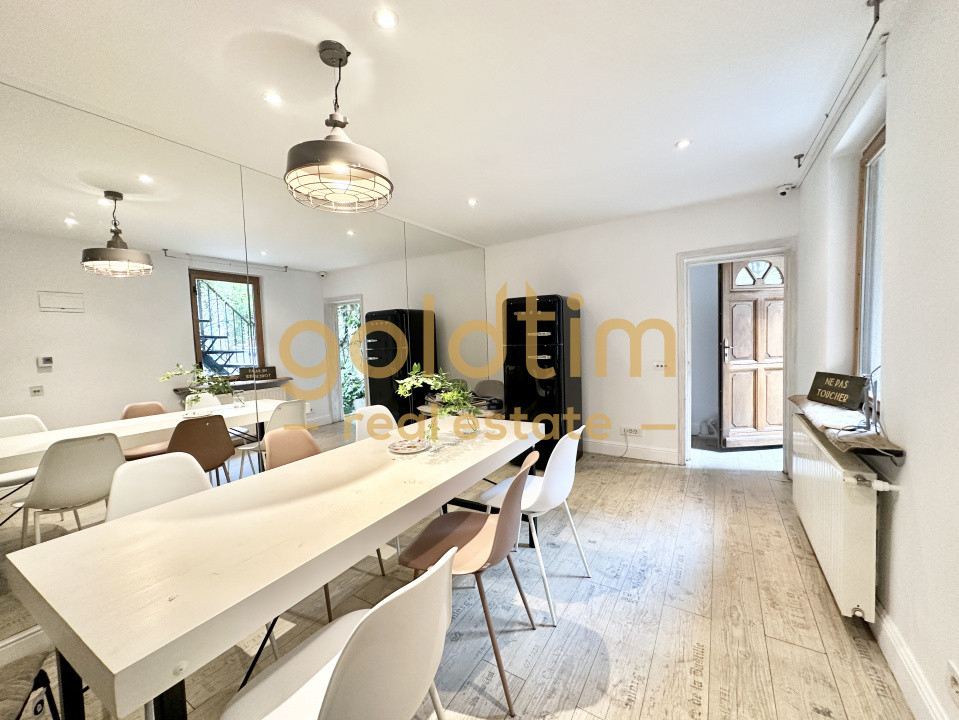 VILA INTERBELICA RENOVATA/ANEXA/CURTE/PRETABILA ACTIVITATI COMERCIALE/DOROBANTI