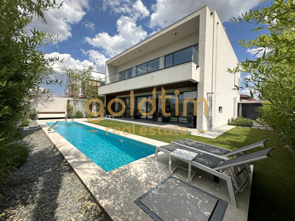 VILA PREMIUM INDIVIDUALA/FARA COSTURI LUNARE/PISCINA SI BUNCAR/CONSTRUCTIE UNICA