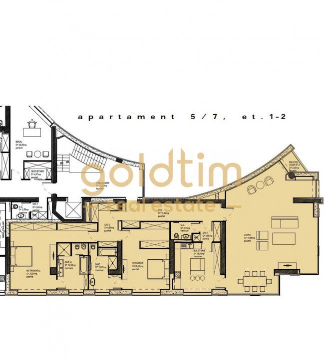 PRIMA CHIRIE/APARTAMENT LUX/BLOC BOUTIQUE/GARAJ/ZONA DE REFERINTA/PRIMAVERII