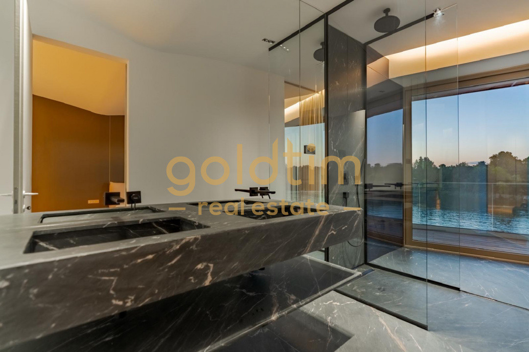 VILA UNICA/ 7 CAMERE CU VEDERE LA LAC/PISCINA INFINITY/DESIGN SPECTACULOS/SNAGOV