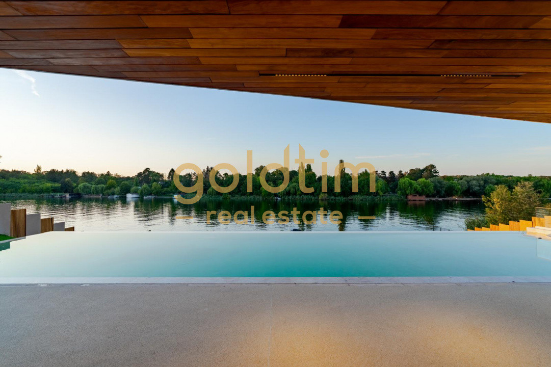 VILA UNICA/ 7 CAMERE CU VEDERE LA LAC/PISCINA INFINITY/DESIGN SPECTACULOS/SNAGOV