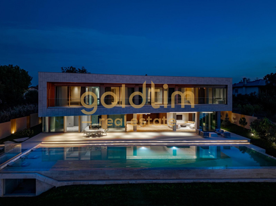 VILA UNICA/ 7 CAMERE CU VEDERE LA LAC/PISCINA INFINITY/DESIGN SPECTACULOS/SNAGOV