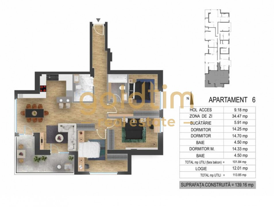 4 CAMERE/NOU/SPAȚIOS ȘI LUMINOS/COMPLEX CU PARC ȘI LAC