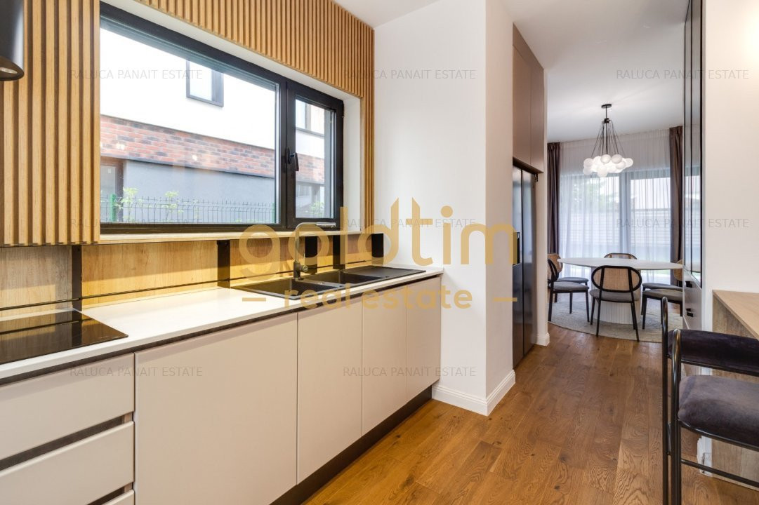 NOU!!!/ SUPERB/ MOBILATA INTEGRAL/ 3 PARCARI SUBTERANE/ANSAMBLU CU PISCINA