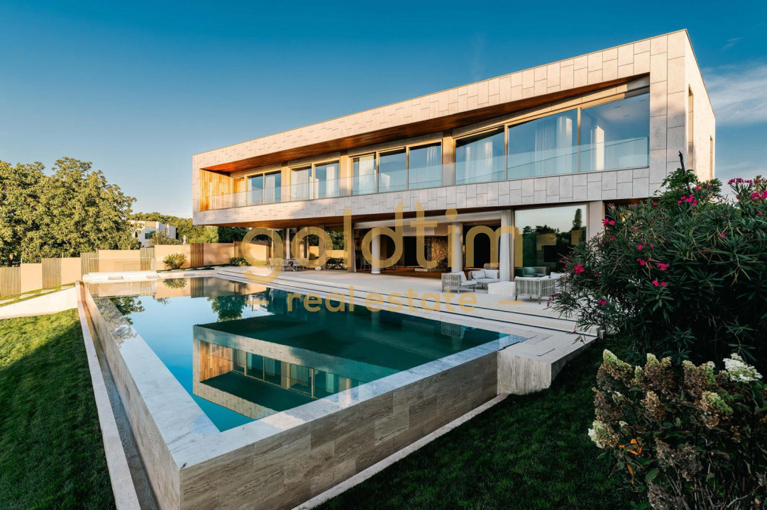 VILA UNICA/ 7 CAMERE CU VEDERE LA LAC/PISCINA INFINITY/DESIGN SPECTACULOS/SNAGOV